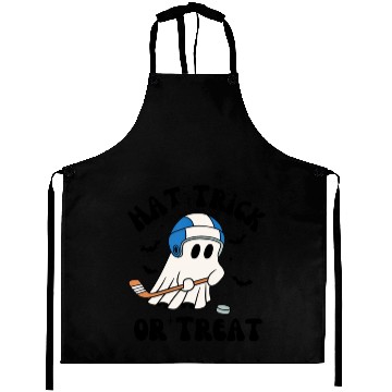 Discover Hat Trick or Treat, Hilarious Hockey Halloween Aprons