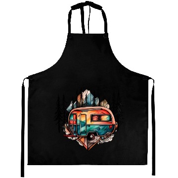Discover Camper / camping / Wildness / Tree / Mountain Aprons
