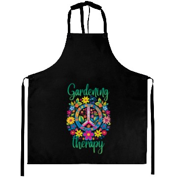 Discover Floral Gardening Therapy Aprons