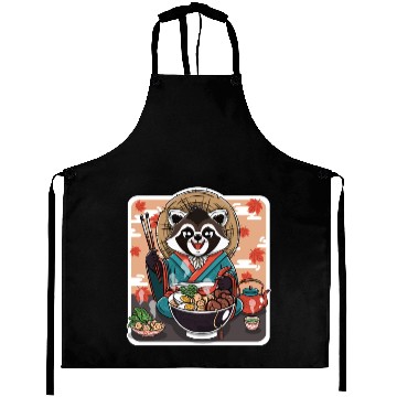 Discover Tanuki Autumn Ramen Aprons