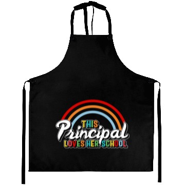 Discover Principal Aprons, This Principal Loves Her School
