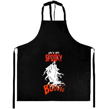 Discover Spooky boo halloween ghost Aprons