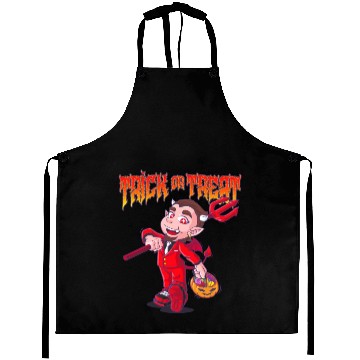 Discover Cute Halloween Trick or Treat Kid Devil Aprons