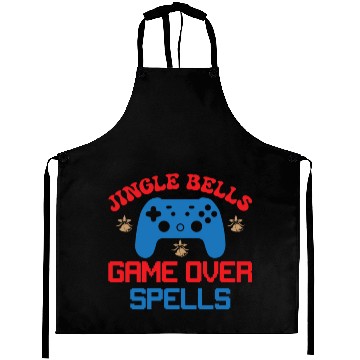 Discover Funny Christmas Gamer Aprons