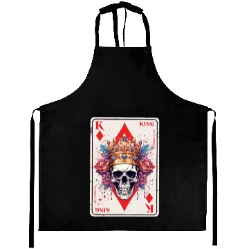 Discover Gothic Card Game Halloween Scary Horror Aprons