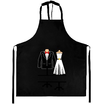 Discover Clothing for bride and groom Aprons