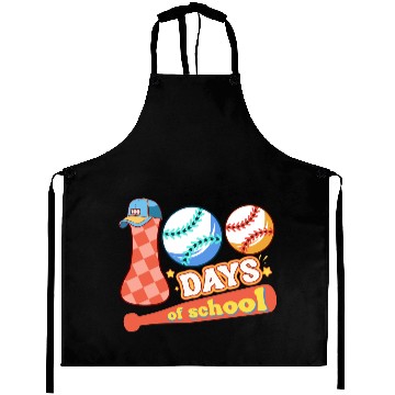 Discover 100 days of school Aprons