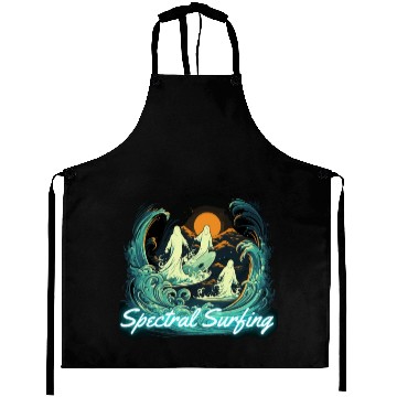 Discover Halloween - Spectral Surfing Aprons