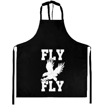 Discover Fly Silhouette Bird Flying Animal Pet Lover Eagle Aprons