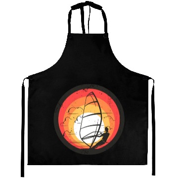Discover Windsurfing Windsurfer Retro Surfer Aprons