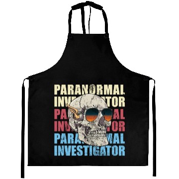 Discover Ghost Hunting Paranormal Investigator Aprons