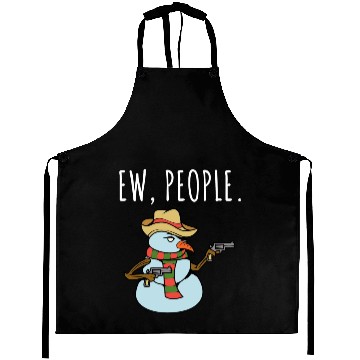Discover Ew People Armed Snowman Aprons