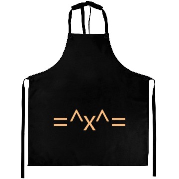 Discover Cat Face Emoticon Aprons
