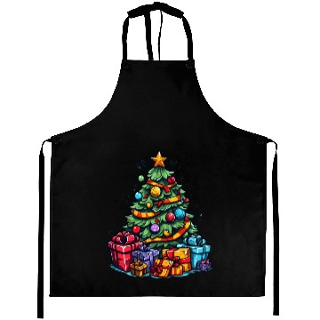 Discover Christmas tree Aprons