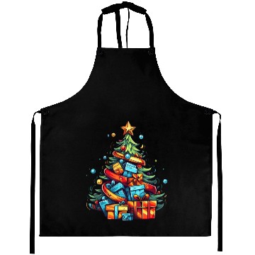 Discover Christmas tree Aprons
