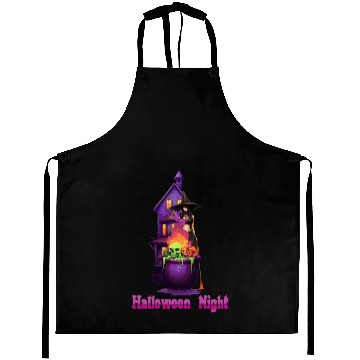 Discover The Halloween Night Witch Aprons