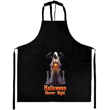 Discover Halloween Horror Night Aprons