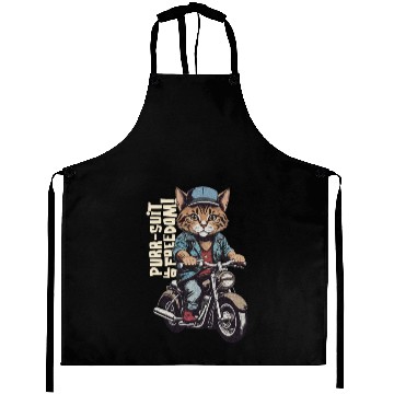 Discover Purrsuit of Freedom! Aprons