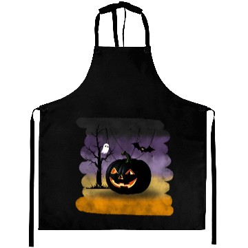 Discover "The Midnight Pumpkin" Aprons