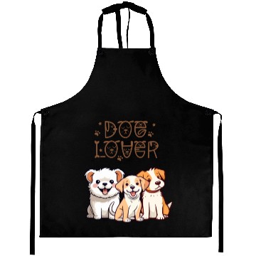 Discover 3 Cute Dogs for Dog Lovers Aprons