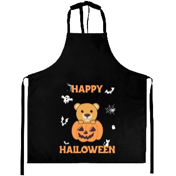 Discover Bear In Pumpkin Sweet Bears Happy Halloween Aprons
