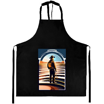 Discover Design a western movie poster Aprons