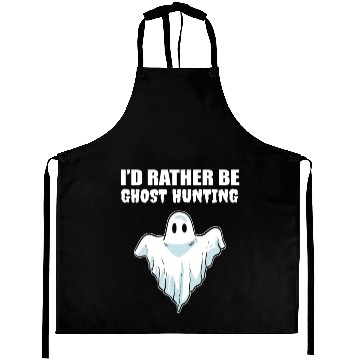 Discover Rather Ghost Hunting Halloween Master Gift Aprons