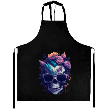 Discover Floral Skull | C12 Aprons