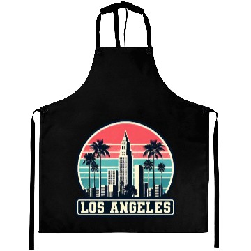 Discover Los Angeles City Lover Aprons