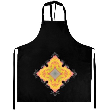 Discover Radiant Mandala Symmetry Design Aprons