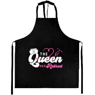 Discover The Queen Retired nurse Aprons