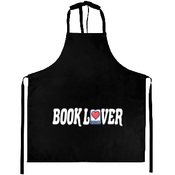 Discover Bookworm Reading Literature Page-turner Book Lover Aprons