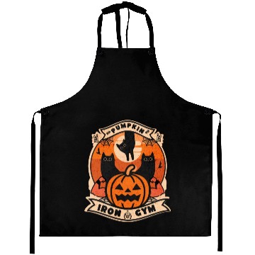 Discover Pumpkin Iron Gym Aprons