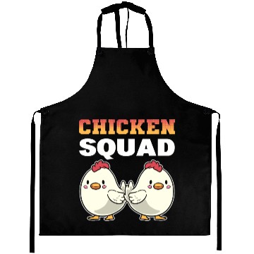 Discover Chicken Squad Poultry Worker Aprons
