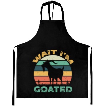 Discover Oh wait i m goated vintage Aprons