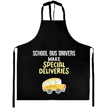 Discover School Bus Drivers Make Special Deliveries Aprons