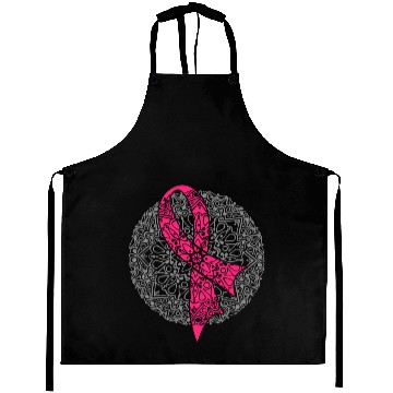 Discover Breast Cancer Mandala Aprons