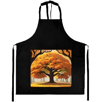 Discover Deep Forest Green Aprons