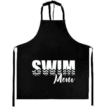 Discover Funny Swim Mom Aprons
