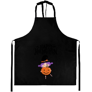Discover HAPPY HALLOWEEN Aprons