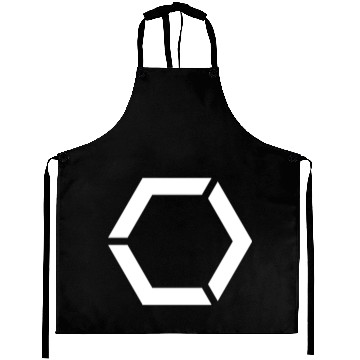 Discover White Hexagon Shape Aprons