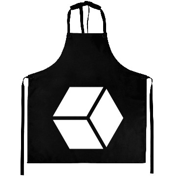 Discover White Hexagon Shape Aprons