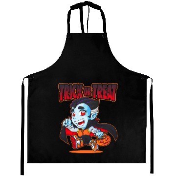 Discover Halloween Trick or Treat Vampire Aprons