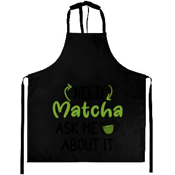 Discover Green Tea Lover Japanese Matcha Latte Drink Matcha Aprons