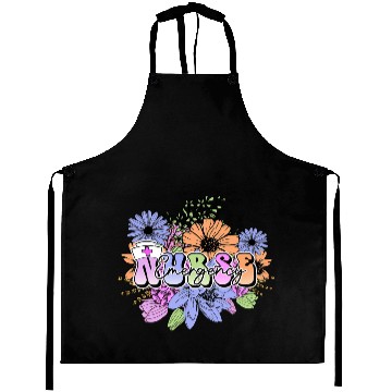 Discover Emergency Nurse flowers Aprons