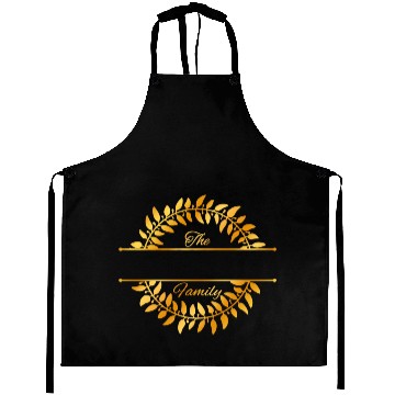 Discover Family name monogram Aprons