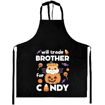 Discover Hamster Halloween Trade Brother For Candy Aprons
