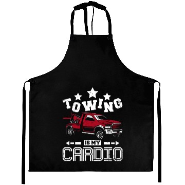 Discover Towing is my cardio Tow truck driver Aprons