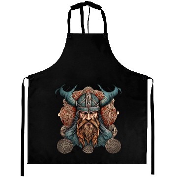 Discover Viking / Odin / Thor / Celtic / Helmet / Nordic Aprons
