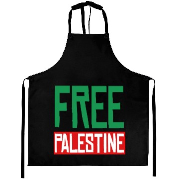 Discover Free Palestine Aprons